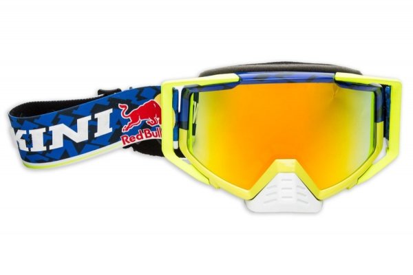 Gogle Kini Red Bull Competition granatowo-żółte