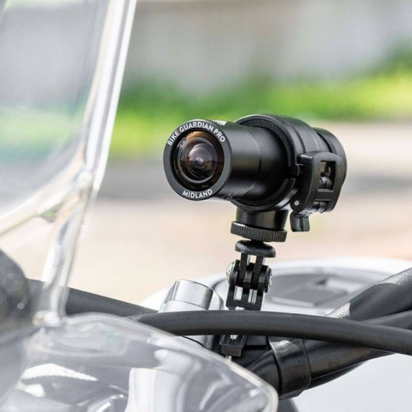 Midland Bike Guardian Pro Kamera Wideorejestrator motocyklowy WiFi 2K IP65 