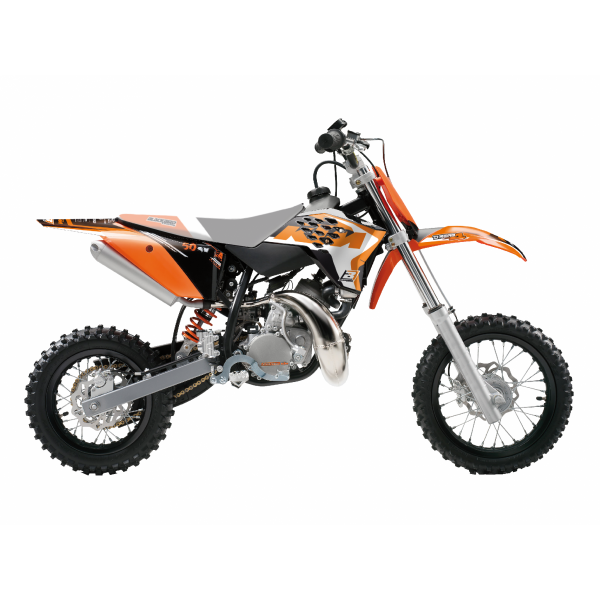 BLACKBIRD KOMPLET NAKLEJEK (OKLEINA) KTM SX 50 '09-'15 DREAM 4