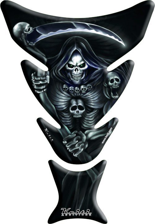 NAKLEJKA NA BAK TANKPAD KEITI BLACK REAPER2