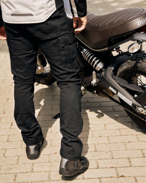 JEANSY MOTOCYKLOWE OZONE SHADOW 2 BLACK 30/34