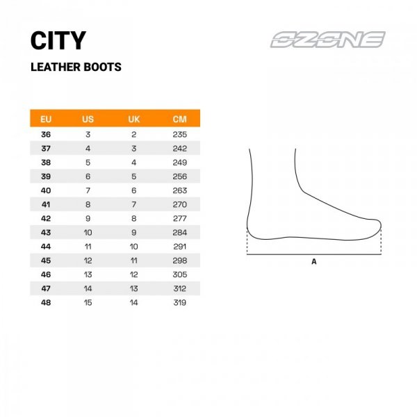 BUTY MOTOCYKLOWE OZONE CITY BLACK 37