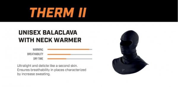 KOMINIARKA TERMOAKTYWNA REBELHORN THERM 2 BLACK GREY S