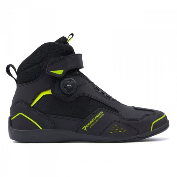 BUTY MOTOCYKLOWE REBELHORN SPARK 2 BLACK FLUO YELLOW 37