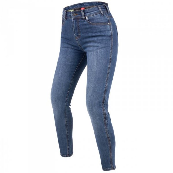 JEANSY MOTOCYKLOWE DAMSKIE REBELHORN CLASSIC 3 SLIM FIT WASHED BLUE 44/30 W44/30