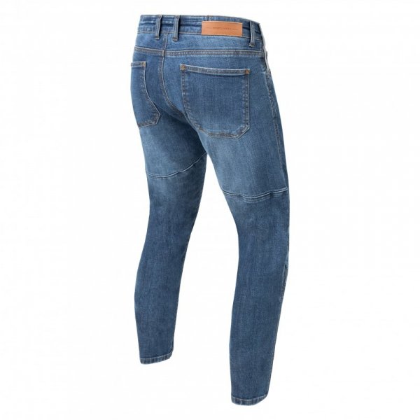 JEANSY MOTOCYKLOWE REBELHORN RAGE 2 TAPERED FIT WASHED BLUE 38/34