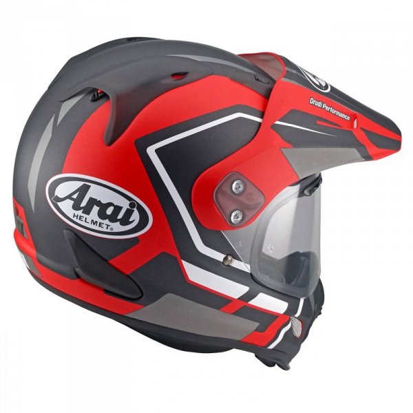 KASK MOTOCYKLOWY ARAI TOUR-X4 DETOUR-2 RED S