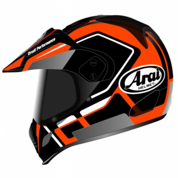 KASK MOTOCYKLOWY ARAI TOUR-X4 DETOUR-2 RED L