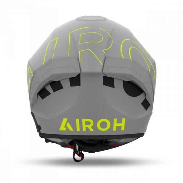 KASK MOTOCYKLOWY AIROH MATRYX SCOPE YELLOW MATT S