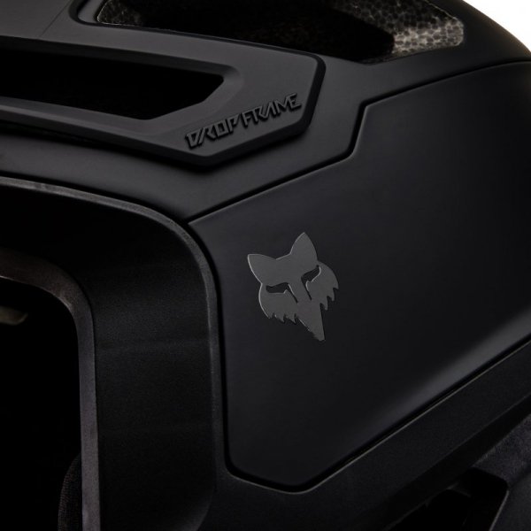KASK ROWEROWY FOX DROPFRAME PRO MATTE BLACK M