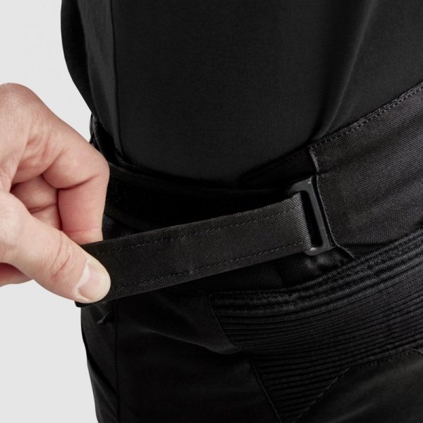 SPODNIE MOTOCYKLOWE TEKSTYLNE REBELHORN JAX BLACK 10XL