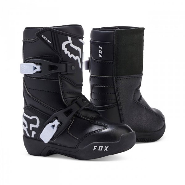 BUTY MOTOCYKLOWE JUNIOR FOX COMP BLACK Y10