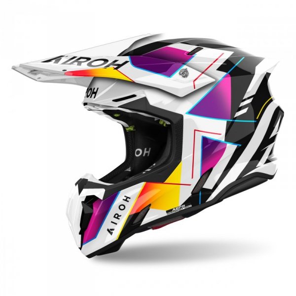 KASK MOTOCYKLOWY AIROH TWIST 3 RAINBOW GLOSS S