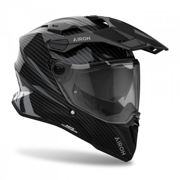 KASK MOTOCYKLOWY AIROH COMMANDER 2 CARBON FULL CARBON GLOSS S