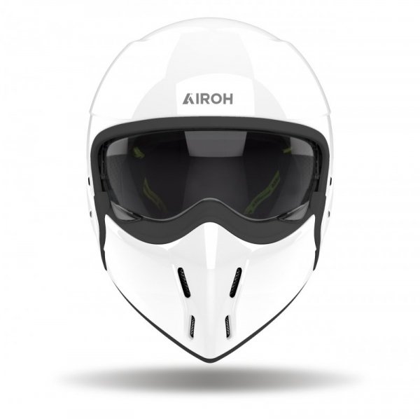 KASK MOTOCYKLOWY AIROH J110 COLOR WHITE GLOSS M