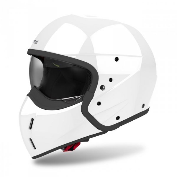 KASK MOTOCYKLOWY AIROH J110 COLOR WHITE GLOSS L