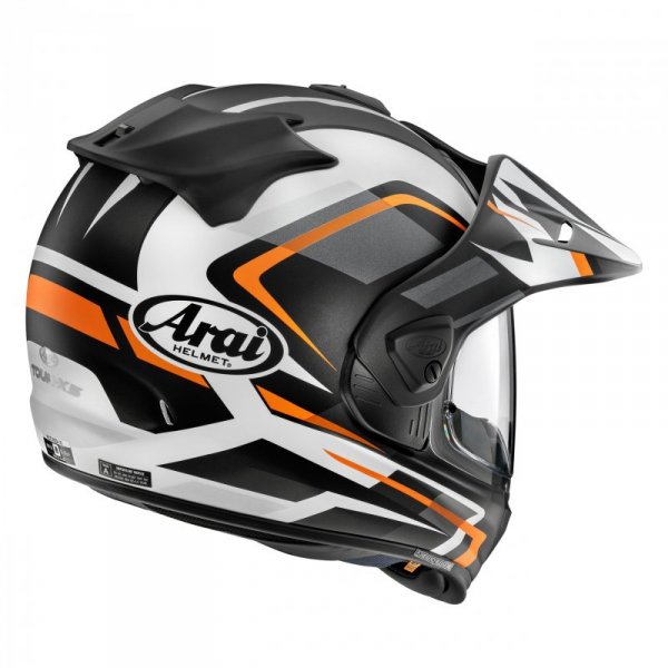 KASK MOTOCYKLOWY ARAI TOUR-X5 DISCOVERY ORANGE MATT M