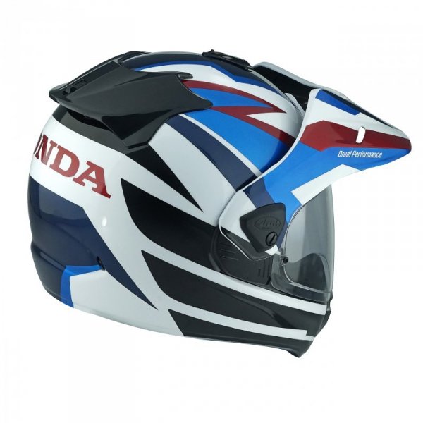 KASK MOTOCYKLOWY ARAI TOUR-X5 HONDA AFRICA TWIN BLUE L