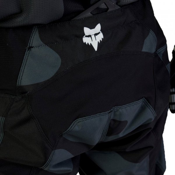 SPODNIE MOTOCYKLOWE FOX 180 BNKR BLACK CAMO 26