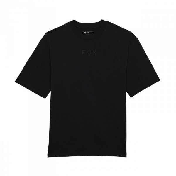 T-SHIRT FOX WORDMARK OVERSIZED BLACK L