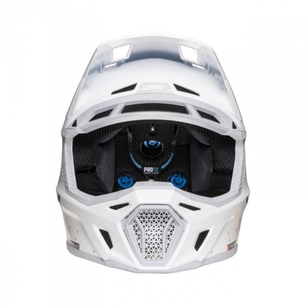 KASK MOTOCYKLOWY Z GOGLAMI LEATT KIT MOTO 8.5 WHITE M