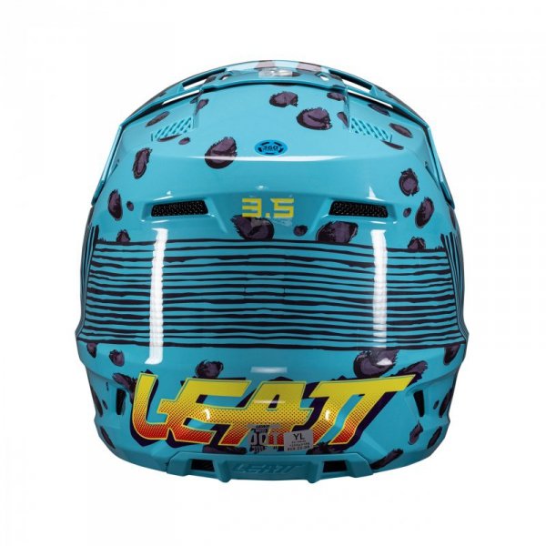 KASK MOTOCYKLOWY Z GOGLAMI JUNIOR LEATT KIT MOTO 3.5 CHEETAH M