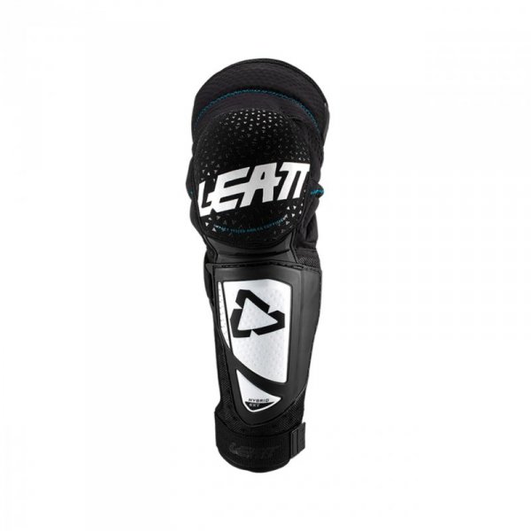 OCHRANIACZ KOLAN LEATT KNEE&SHIN 3DF HYBRID EXT WHITE BLACK L/XL