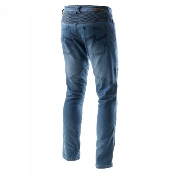 JEANSY MOTOCYKLOWE REBELHORN REVOLT WASHED BLUE MONOLAYER 40/32