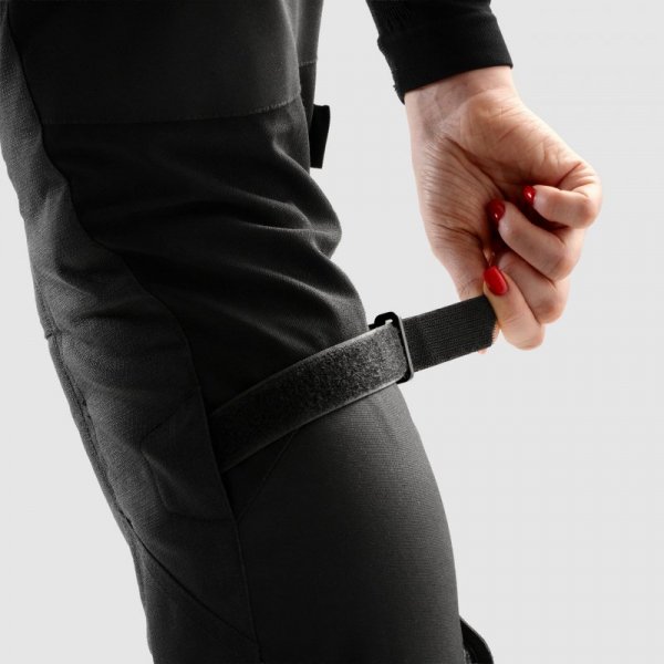 SPODNIE MOTOCYKLOWE TEKSTYLNE DAMSKIE REBELHORN HARDY 3.0 BLACK WXXL