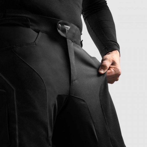 SPODNIE MOTOCYKLOWE TEKSTYLNE REBELHORN HIFLOW 5 BLACK XS