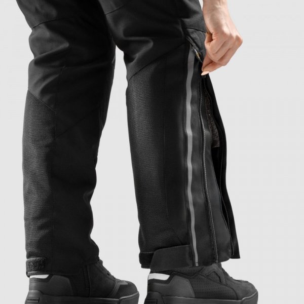 SPODNIE MOTOCYKLOWE TEKSTYLNE DAMSKIE REBELHORN HIFLOW 5 BLACK W5XL