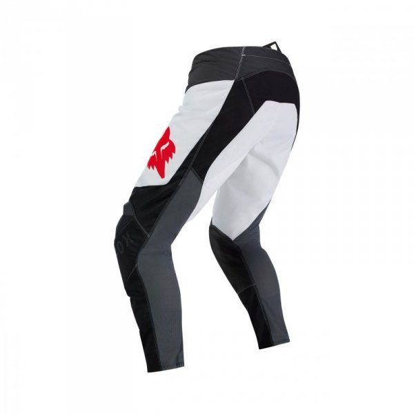 SPODNIE MOTOCYKLOWE FOX 180 FLOW WHITE RED 30