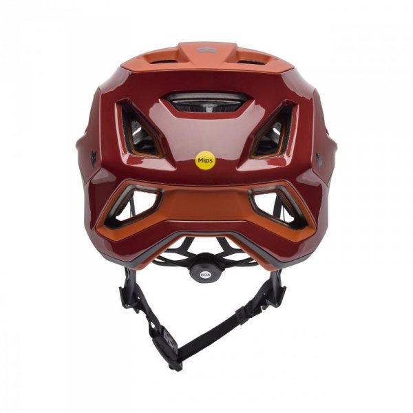 KASK ROWEROWY FOX SPEEDFRAME RS PARANOID RUST S