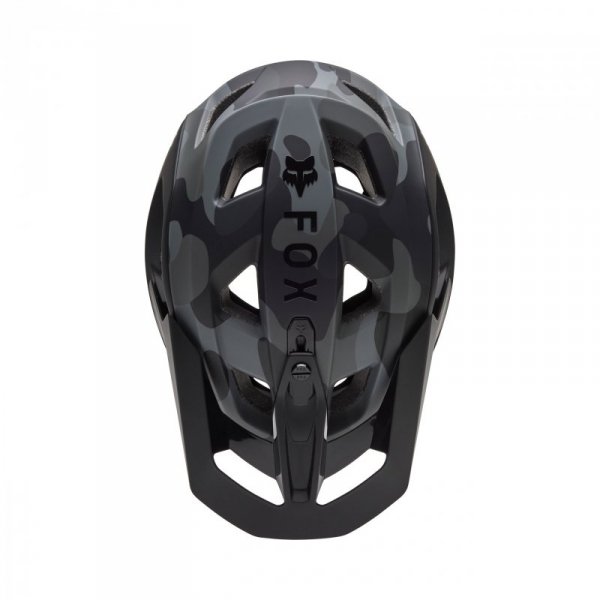 KASK ROWEROWY FOX SPEEDFRAME CAMO BLACK CAMO S