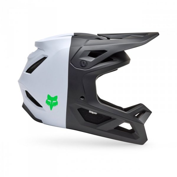 KASK ROWEROWY FOX RAMPAGE 5050 BLACK WHITE L