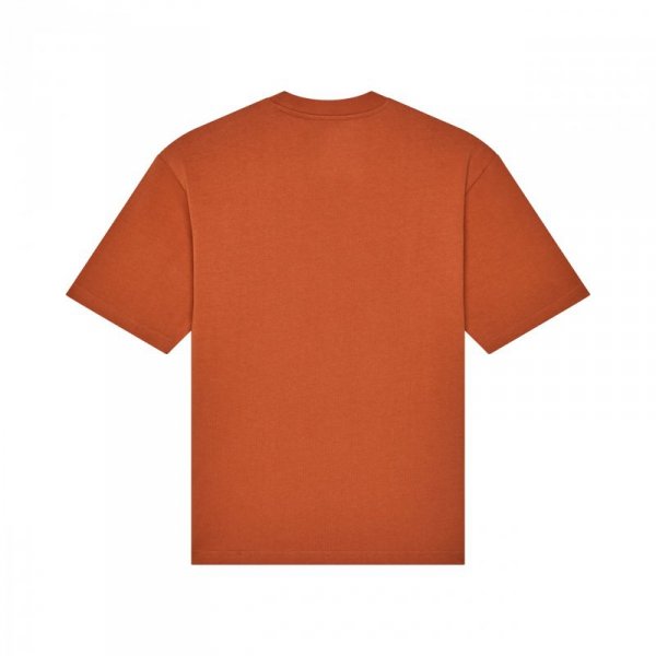 T-SHIRT FOX WORDMARK OVERSIZED CHOCOLATE L