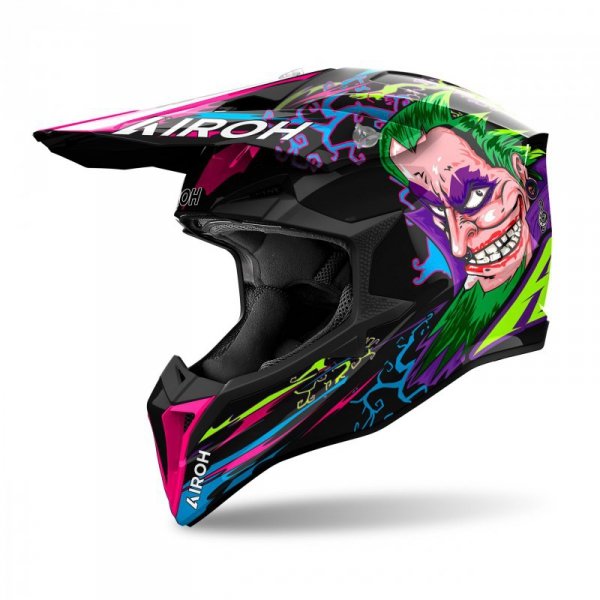 KASK MOTOCYKLOWY AIROH WRAAAP MUSIC GLOSS XXS