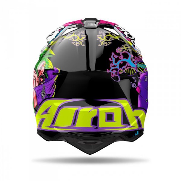 KASK MOTOCYKLOWY AIROH WRAAAP MUSIC GLOSS XXS