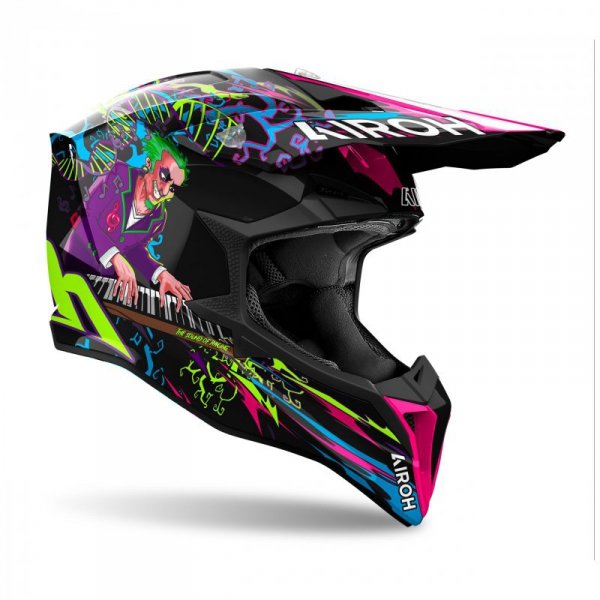 KASK MOTOCYKLOWY AIROH WRAAAP MUSIC GLOSS L