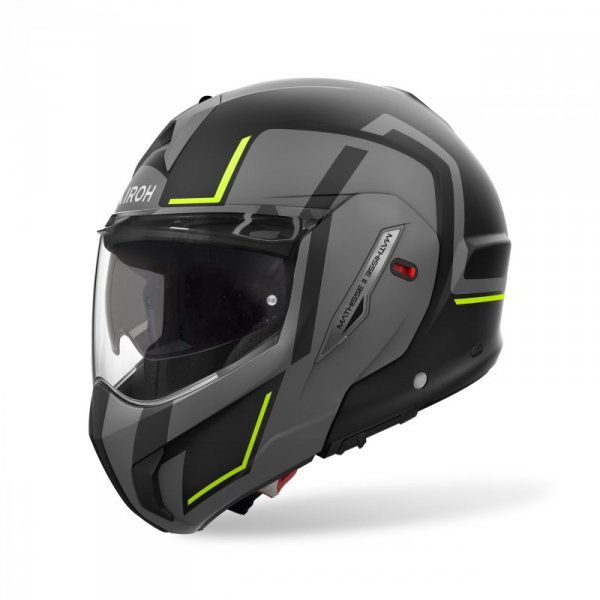 KASK MOTOCYKLOWY AIROH MATHISSE 2 GENIUS YELLOW MATT S