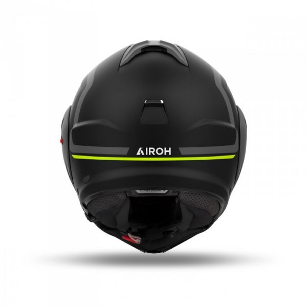 KASK MOTOCYKLOWY AIROH MATHISSE 2 GENIUS YELLOW MATT S