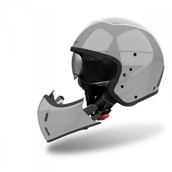 KASK MOTOCYKLOWY AIROH J110 COLOR CEMENT GREY GLOSS M