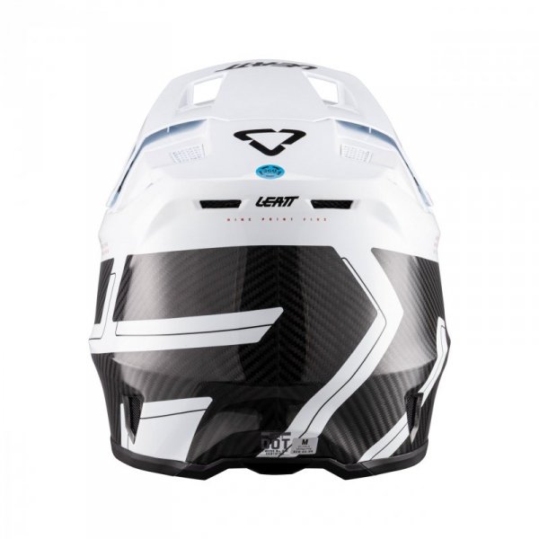 KASK MOTOCYKLOWY Z GOGLAMI LEATT KIT MOTO 9.5 CARBON WHITE S