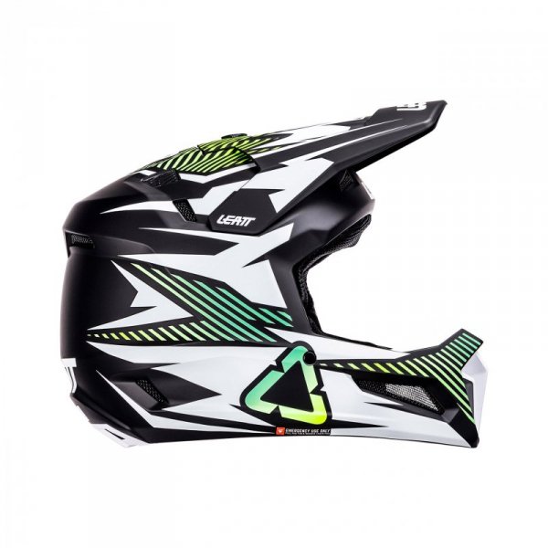 KASK MOTOCYKLOWY Z GOGLAMI LEATT KIT MOTO 3.5 STORM TEAL S
