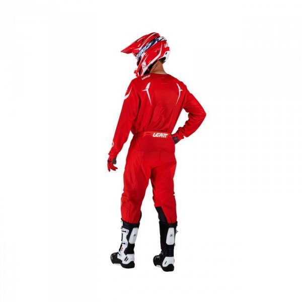 STRÓJ OFFROADOWY BLUZA I SPODNIE LEATT RIDE KIT MOTO 3.5 RED XXL