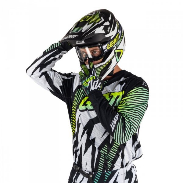 STRÓJ OFFROADOWY BLUZA I SPODNIE LEATT RIDE KIT MOTO 3.5 STORM TEAL L