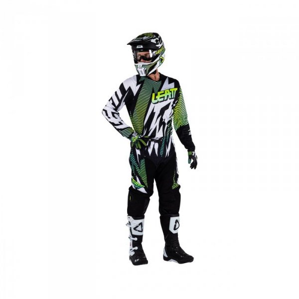 STRÓJ OFFROADOWY BLUZA I SPODNIE LEATT RIDE KIT MOTO 3.5 STORM TEAL XL
