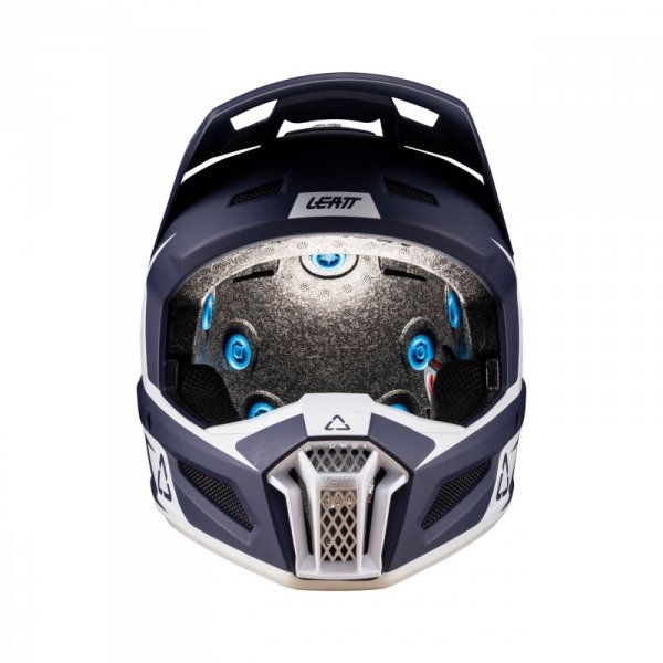 KASK MOTOCYKLOWY Z GOGLAMI JUNIOR LEATT KIT MOTO 3.5 BLUE M