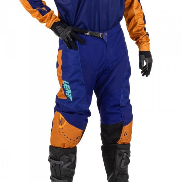 STRÓJ OFFROADOWY BLUZA I SPODNIE JUNIOR LEATT RIDE KIT 3.5 ORANGE L
