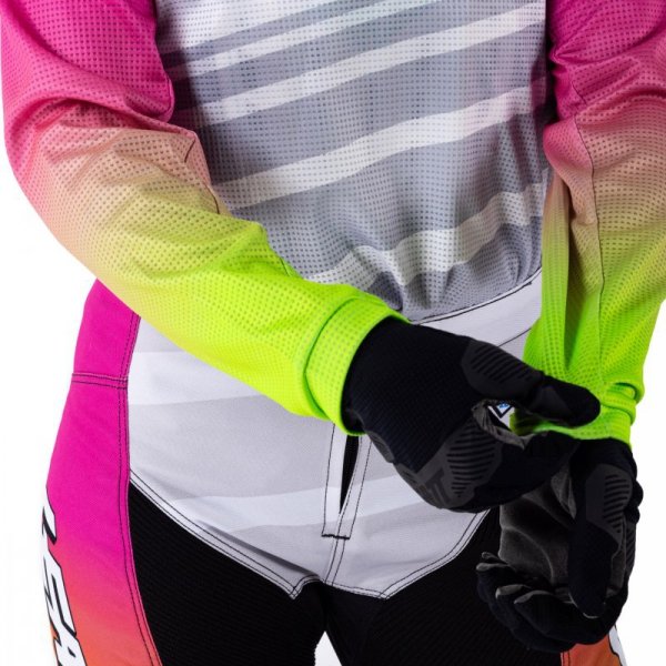 STRÓJ OFFROADOWY BLUZA I SPODNIE JUNIOR LEATT RIDE KIT 3.5 RETRO PINK XL